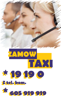 Zamów taksówkę - 19 19 0 lub 605 919 919